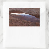 Sticker Rectangulaire Mesa Arch du Parc National des Canyonlands (Sac)