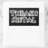 Sticker Rectangulaire Métal à broche (Sac)