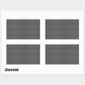 Sticker Rectangulaire Métal Grate Mesh (Feuille)