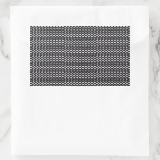 Sticker Rectangulaire Métal Grate Mesh (Sac)