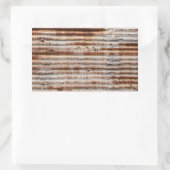 Sticker Rectangulaire Metal Vintage (Sac)
