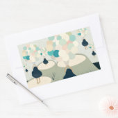 Sticker Rectangulaire métaphore_22_une fille dans le rêve (Enveloppe)