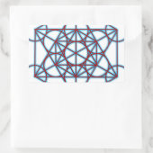 Sticker Rectangulaire MetatronTGlow (Sac)