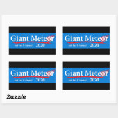 Sticker Rectangulaire Meteor Géant 2020 En Finit Déjà ! (Feuille)
