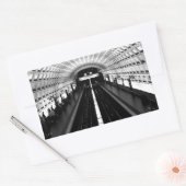 Sticker Rectangulaire métro station washington (Enveloppe)