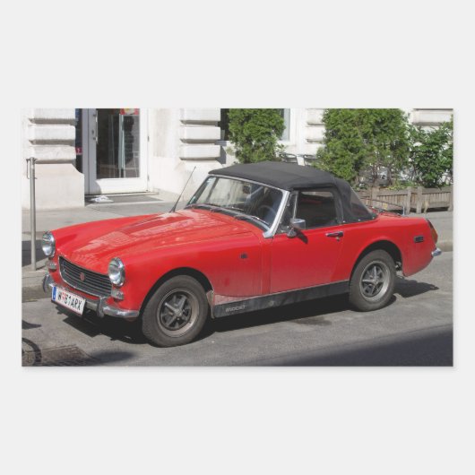 STICKER RECTANGULAIRE MG (Devant)