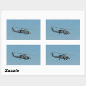 Sticker Rectangulaire MH-60R Seahawk (Feuille)