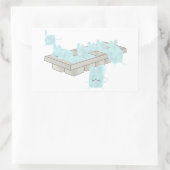 Sticker Rectangulaire Micecubes - (Sac)