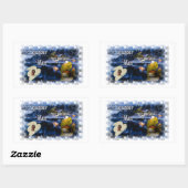 Sticker Rectangulaire Michigander Man Winter ! (Feuille)