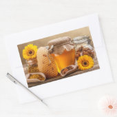 Sticker Rectangulaire Miel (Enveloppe)