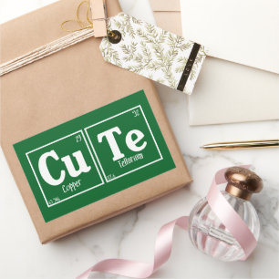 Sticker Rectangulaire Mignon