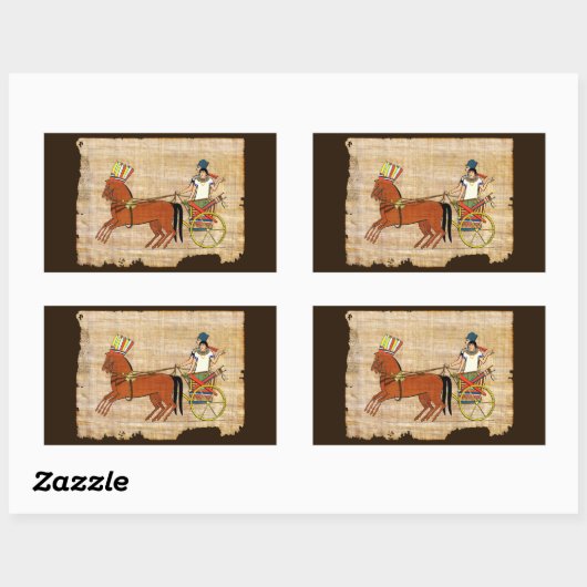 Sticker Rectangulaire Miketz - Joseph's Chariot (Feuille)