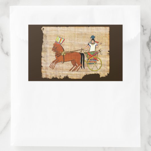 Sticker Rectangulaire Miketz - Joseph's Chariot (Sac)