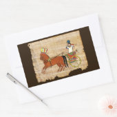Sticker Rectangulaire Miketz - Joseph's Chariot (Enveloppe)
