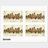 Sticker Rectangulaire Milwaukee (Feuille)