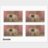Sticker Rectangulaire Mindy (Feuille)