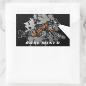 STICKER RECTANGULAIRE MINEUR DE CHARBON (Sac)