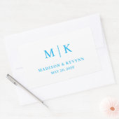 Sticker Rectangulaire Minimal et chic | MARIAGE (Enveloppe)