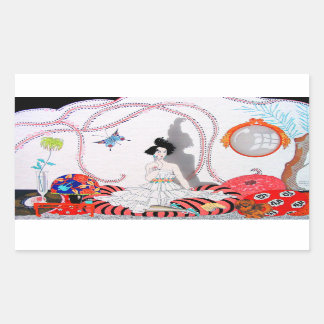 Sticker Rectangulaire Minuit ! ou Appartement tendance