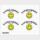 Sticker Rectangulaire MMS : jacquet (Feuille)
