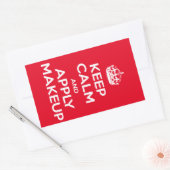 Sticker Rectangulaire Mode (Enveloppe)