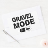 Sticker Rectangulaire Mode Gravure activé (Enveloppe)