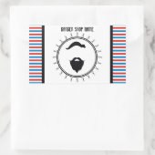 Sticker Rectangulaire Modèle de salon (Sac)