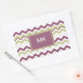 Sticker Rectangulaire Modèle des couleurs tendance 2013 (Enveloppe)