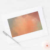 Sticker Rectangulaire Modèle élégant vierge d'art abstrait moderne perso (Enveloppe)