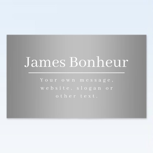 Sticker Rectangulaire Modèle promotionnel modifiable pour les entreprise