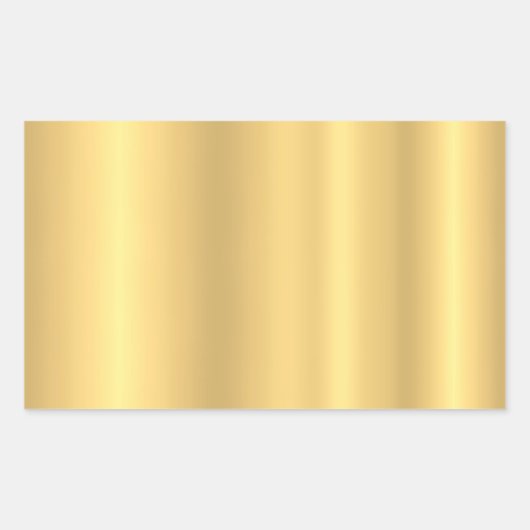 Sticker Rectangulaire Modèle vide élégant avec texte personnalisable de  (Devant)