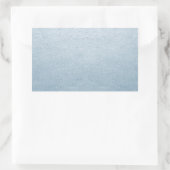 Sticker Rectangulaire Modèle vierge bleu clair brillant ajouter tout tex (Sac)