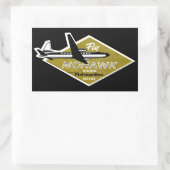 Sticker Rectangulaire Mohawk Airlines II 1960 (Sac)