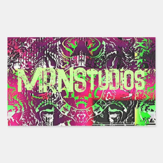 Sticker Rectangulaire Mon Nom N'Est Pas Donna (Devant)