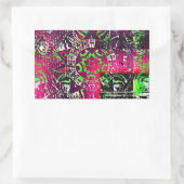 Sticker Rectangulaire Mon Nom N'Est Pas Donna (Sac)