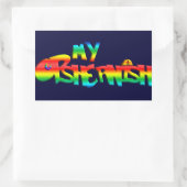 Sticker Rectangulaire Mon Opshernish (Sac)