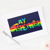 Sticker Rectangulaire Mon Opshernish (Enveloppe)