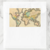 Sticker Rectangulaire Monde 6 (Sac)