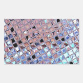 Sticker Rectangulaire Monde Disco Ball Mirco super (Devant)