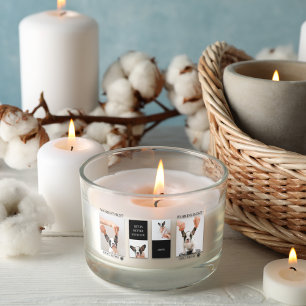 Sticker Rectangulaire Monde Meilleur chien maman   Photo de chien de col