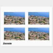 Sticker Rectangulaire Monemvasia (Feuille)