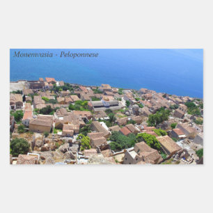 Sticker Rectangulaire Monemvasia
