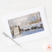 Sticker Rectangulaire Monet - Carte postale Magpie (Enveloppe)