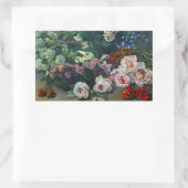 Sticker Rectangulaire Monet Spring Flowers (Sac)