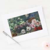 Sticker Rectangulaire Monet Spring Flowers (Enveloppe)
