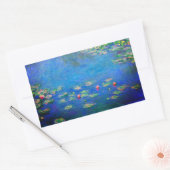 Sticker Rectangulaire Monet Water Lilies 1906 (Enveloppe)