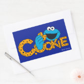 Sticker Rectangulaire Monstre des cookies | Cookie ! (Enveloppe)