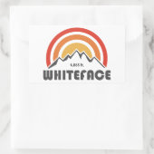 Sticker Rectangulaire Mont Whiteface (Sac)