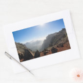 Sticker Rectangulaire Montagnes de La Palma (Enveloppe)