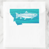 Sticker Rectangulaire Montana Wave Fishing (Sac)